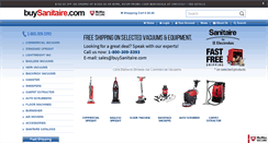 Desktop Screenshot of buysanitaire.com